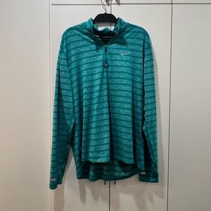 Nike Men’s Running Pullover - Teal